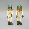 Fisher-Price (1979) Adventure People Astronaut Male and Female action figure set (no package)