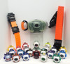 Kamen Rider Ghost DX Ghost Driver & 21 Eyecon's Set and 2 belts (no package)