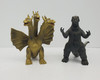 Yamakatsu (1983) Godzilla and Gold King Ghidorah figure set