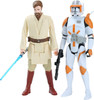 Hasbro Star Wars Revenge of the Sith Obi Wan Kenobi and Clone Commander Cody 3.75-Inch Figure 2-Pack