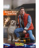 Hot Toys MMS573 Back to the Future Marty McFly and Einstein Sixth Scale collectors figure