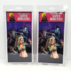 Dracula vs Frankenstein 8" retro action figure set