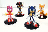 Jazwares Sonic The Hedgehog 6 Pack Mini Figure Modern Collector's Set  (no package)