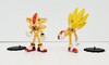 JAZWARES Sonic The Hedgehog Super Pack Super Shadow and Super Sonic with 7 Chaos Emeralds (no package)