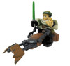 Hasbro Star Wars Galactic Heroes Luke Endor (CAMO PONCHO) & Speeder Bike (no package)