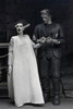 NECA Universal Monsters - 7” Scale Action Figure - Bride of Frankenstein 90th Anniversary The Monster & His Mate 2 Pack (B&W)