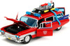 Jada Toys 1:24 Ghostbusters Ecto-1 Mashup with Optimus Prime G1 Graphics Die-Cast Car