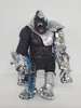 KONG Machine with battle axe Silver armor 11" action figure