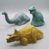 AVON (1975) Dinosaur Bubble Bath holder set of 3
