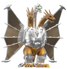 TOHO REACTION FIGURES WAVE 11 - MECHA-KING GHIDORAH
