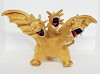 Toy Vault (2007) King Ghidorah Godzilla large plush 11in tall X 17in wide (USED)