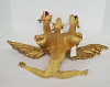 Toy Vault (2007) King Ghidorah Godzilla large plush 11in tall X 17in wide (USED)