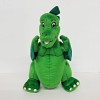 Toy Vault 2005 GADZOOKY Godzilla large plush 13in tall (USED)