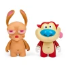 Kid Robot Nickelodeon Ren and Stimpy Vinyl Figure 2-Pack