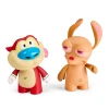 Kid Robot Nickelodeon Ren and Stimpy Vinyl Figure 2-Pack