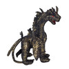 Toy Vault (2006) Godzilla Origins Keiser Ghidorah large plush 13in tall (USED)