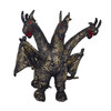 Toy Vault (2006) Godzilla Origins Keiser Ghidorah large plush 13in tall (USED)