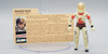 Hasbro (1983) GI JOE ACE Fighter Pilot V1 action figure complete with file card