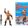 LJN WWE Superstars The Rock Action Figure, 1980s Retro 8" Collectible Toy