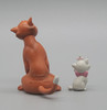 Tomy JAPAN Disney Magical Collection The Aristocats Thomas O'Malley & Marie figure set
