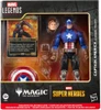 Marvel Super Heroes x Magic: The Gathering - Marvel Legends - Captain America (Avengers: Twilight) Action Figure & Exclusive Foil Trading Card