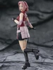 Bandai S.H. Figuarts Naruto Inheritor of Tsunade's Indomitable Will Sakura Haruno Action Figure (Open Box)