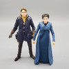 Hasbro Star Wars The Force Awakens Black Series Han Solo and Princess Leia 3.75" action figure set (no package)