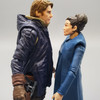 Hasbro Star Wars The Force Awakens Black Series Han Solo and Princess Leia 3.75" action figure set (no package)