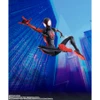Tamashii Nations - Spider-Man Across the Spider-Verse - S.H. Figuarts - Spider-Man (Miles Morales) Action Figure (Open Package)