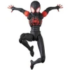 Medicom Mafex Spider-Man Into the Spider-Verse Spider-Man Miles Morales Action Figure (Missing Stand Base and Has a Broken Right Wrist Peg)