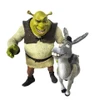 McFarlane (2001) Shrek & Donkey Super Size Action Figures  (no package)