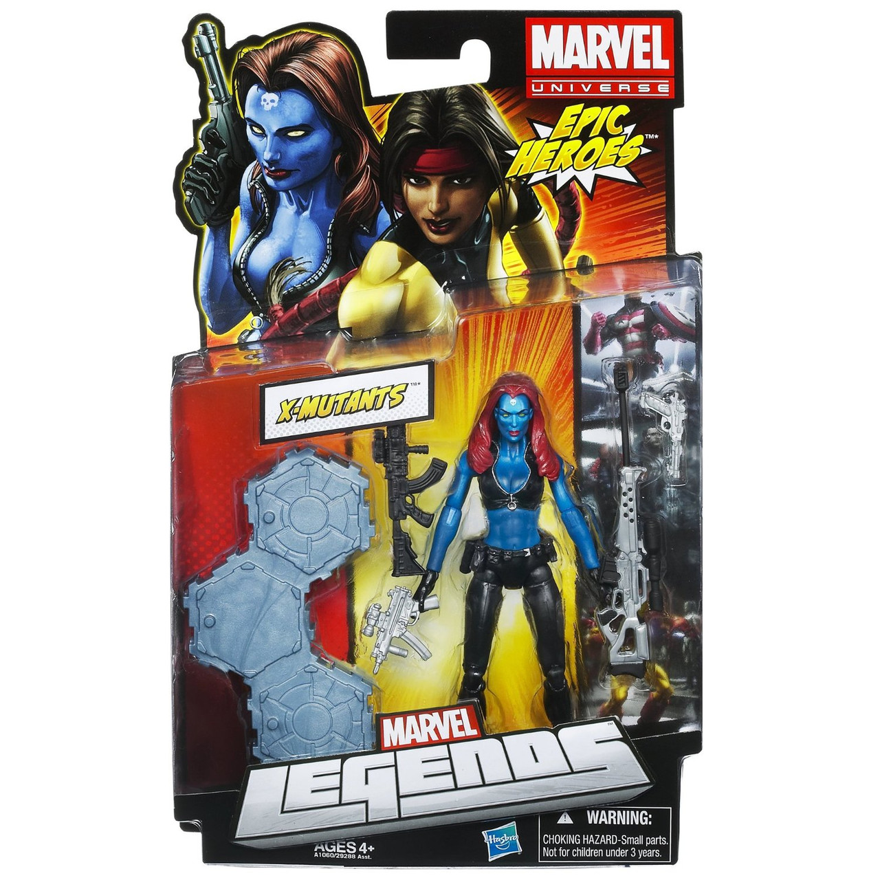 Hasbro (2012) Marvel Universe Legends Mystique 6