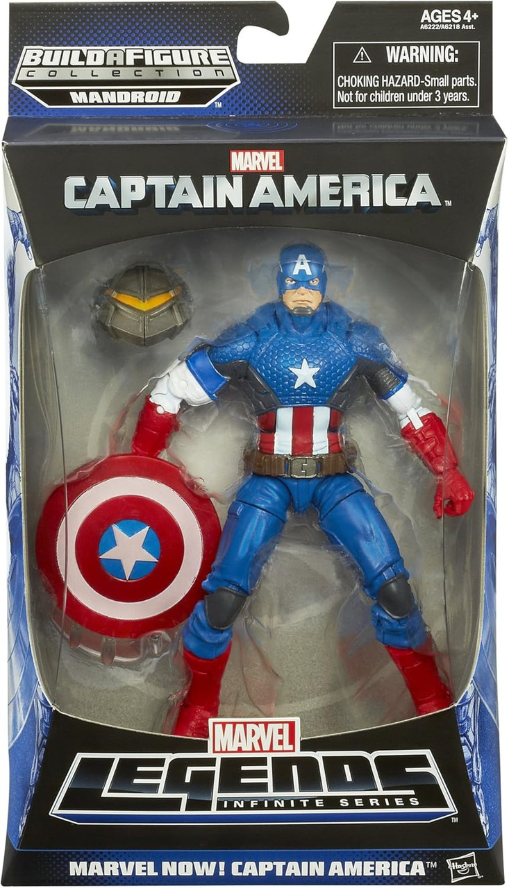 Hasbro (2013) Marvel Legends NOW! Captain America (MANDROID BAF