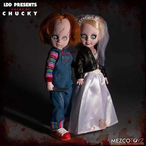 Mezco LDD Presents Chucky and Tiffany Box Set