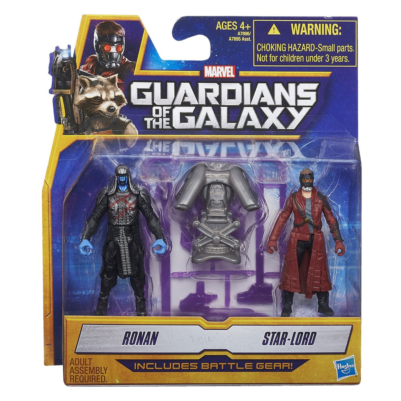 Guardians of The Galaxy Star-Lord and Ronan Figure (2-Pack)
