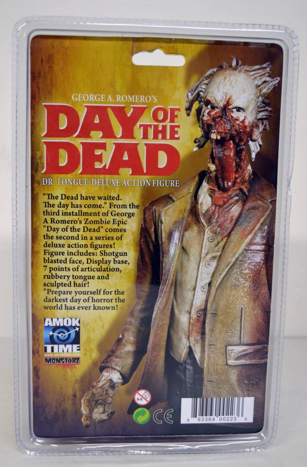 Monstarz Day of the Dead Dr. Tongue Zombie Figure