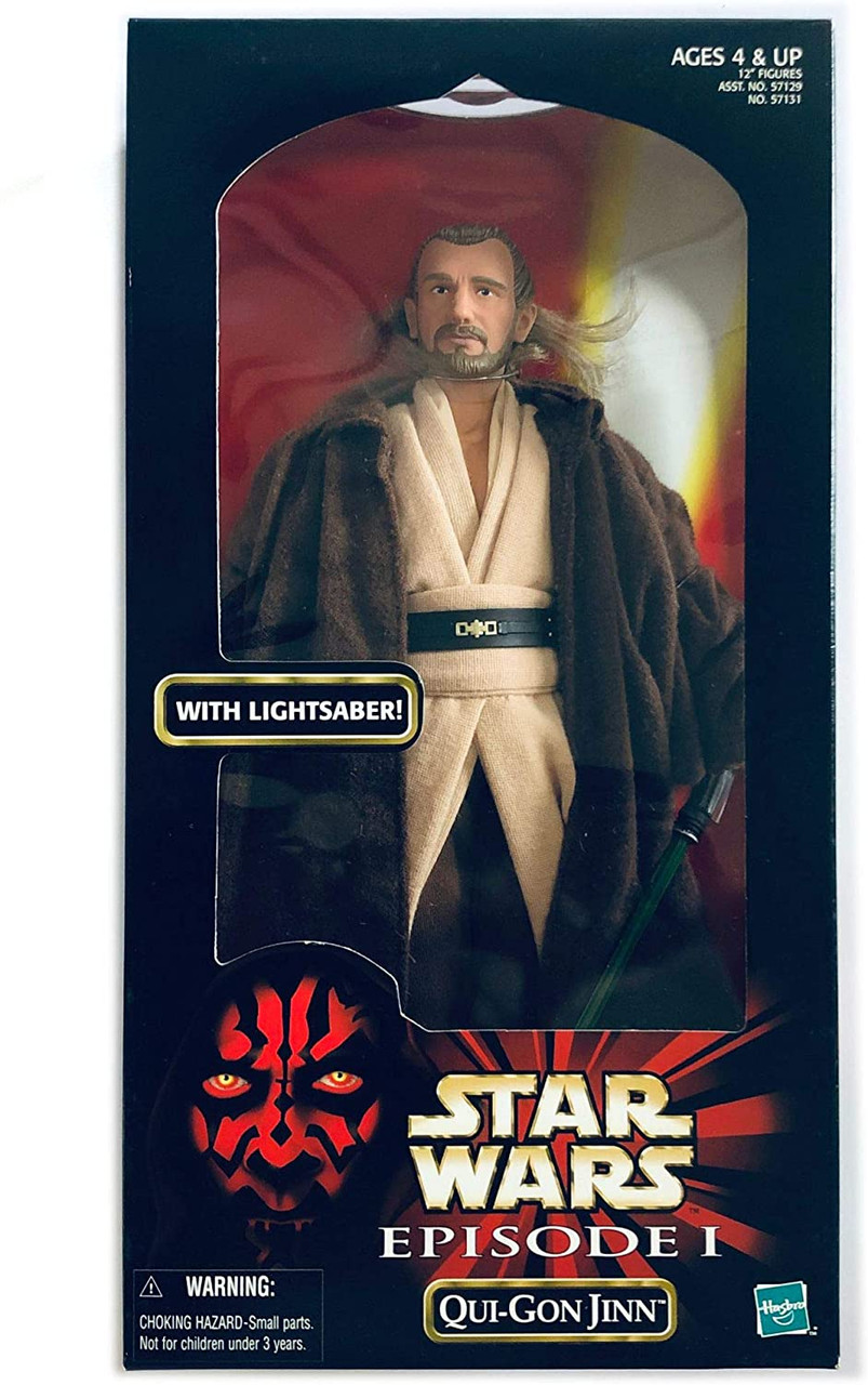 Hasbro Star Wars Action Collection Qui-Gon Jinn 12in Action Figure