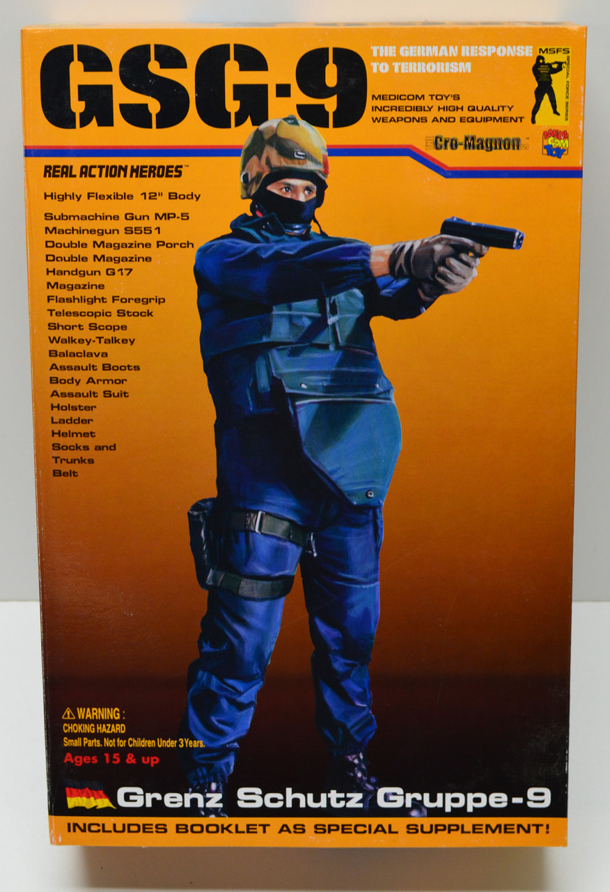 Medicom GSG-9 German Special Forces RAH 1/6th scale Action Figure