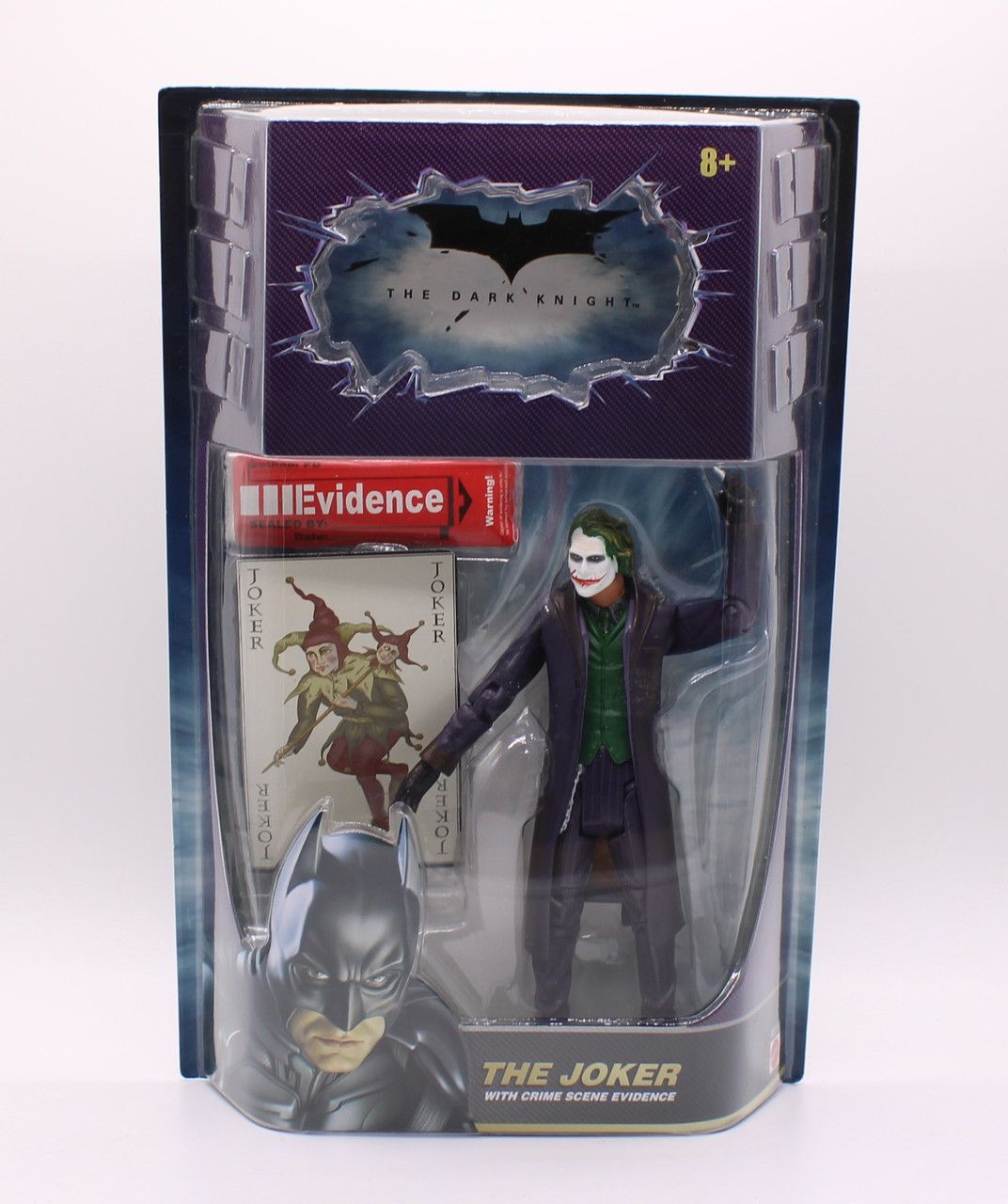 Mattel Batman: The Dark Knight - The Joker with Crime Scene Evidence Action  Figure