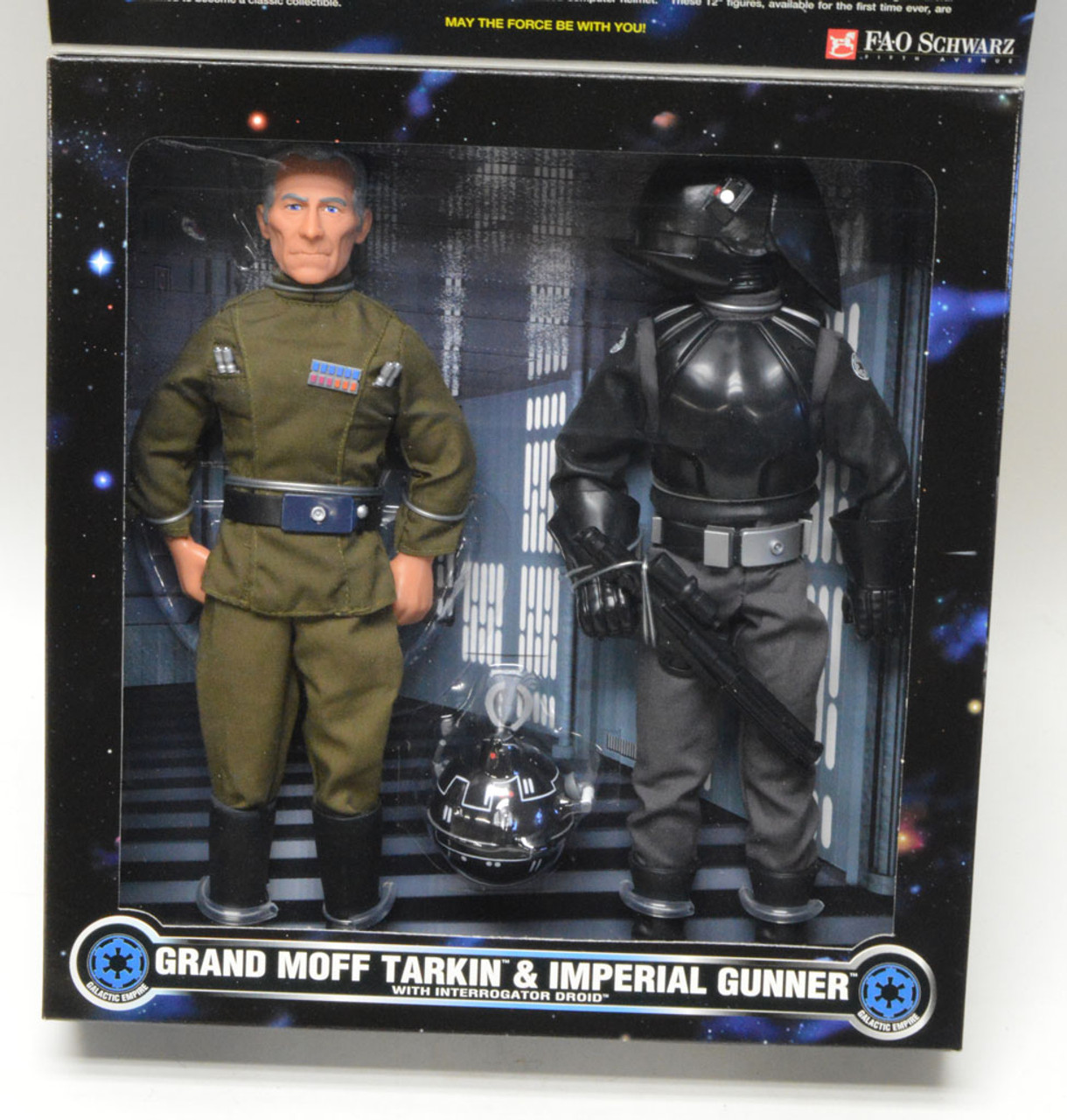 Kenner Star Wars Action Collection Grand Moff Tarkin and Imperial Gunner  12in Figure Set