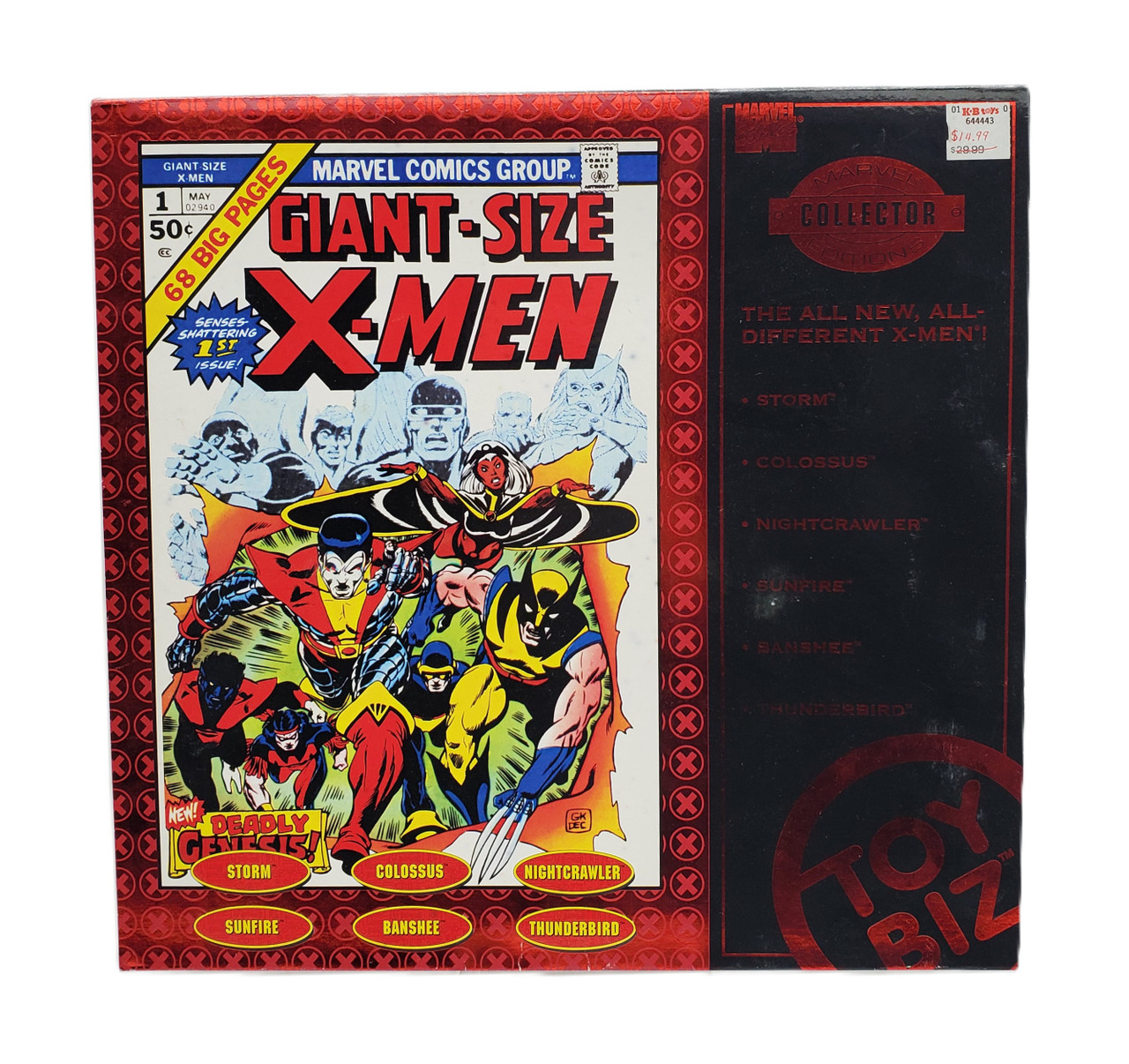 コレクターズボックスセット 2003 Johnny & Associates ToyBiz (1998) Giant Size X-Men Action Figure Box Set