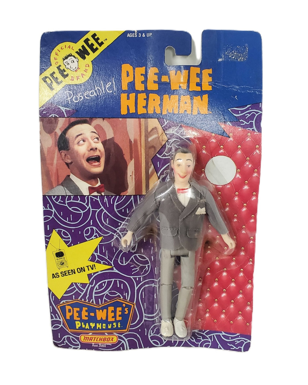 Matchbox (1988) Pee-Wee Herman Action Figure
