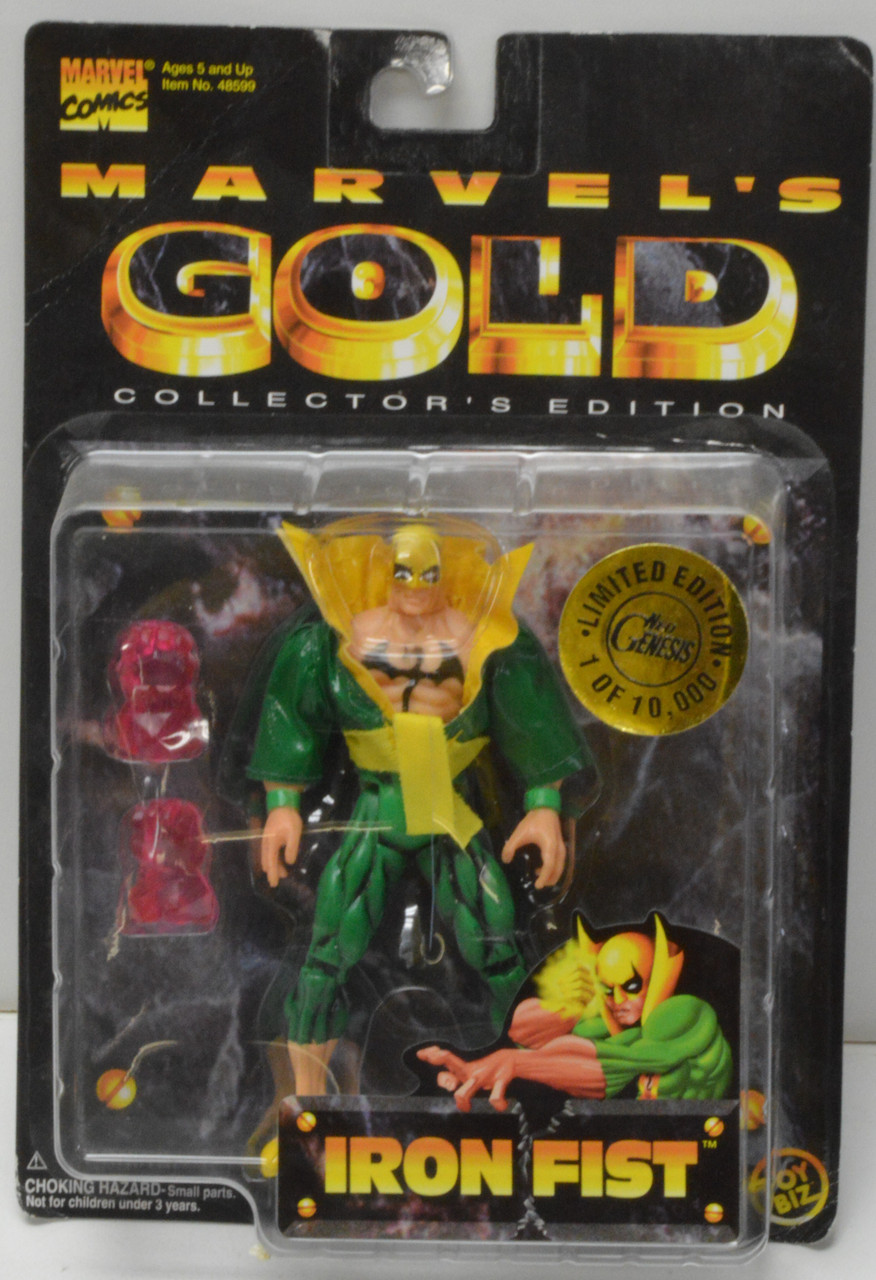 ToyBiz (1997) Marvel Gold - Iron Fist Action Figure