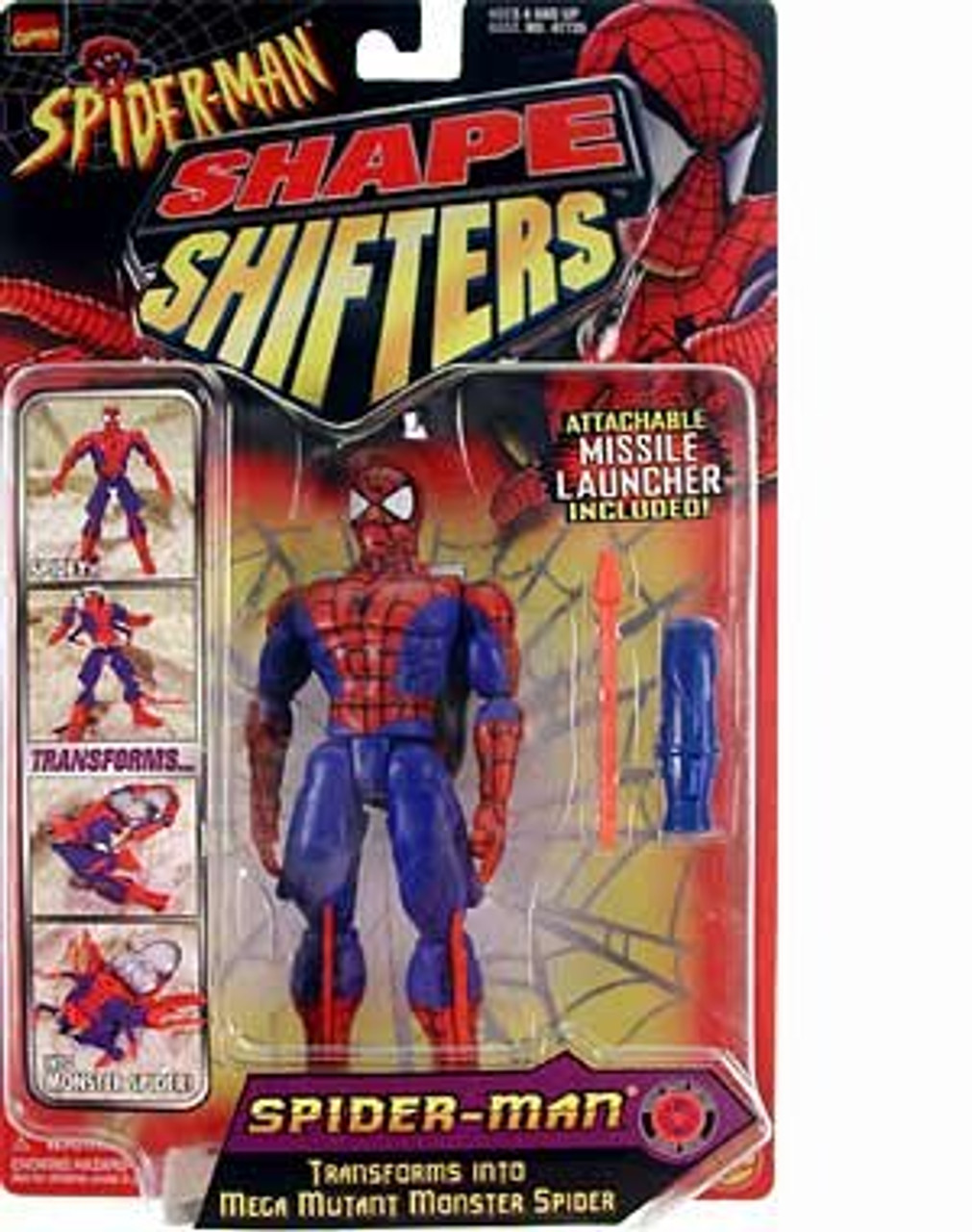 ToyBiz Shape - Shifters - Spider-Man Action Figure