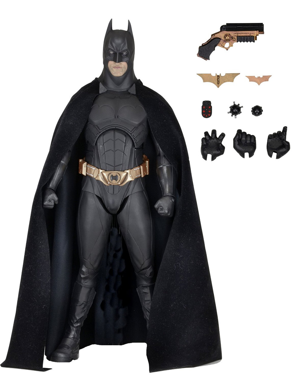 【新品未開封】NECA BATMAN BEGINS 1/4スケール BATMAN NECA Batman Begins 1/4 Scale Figure Batman (Bale)