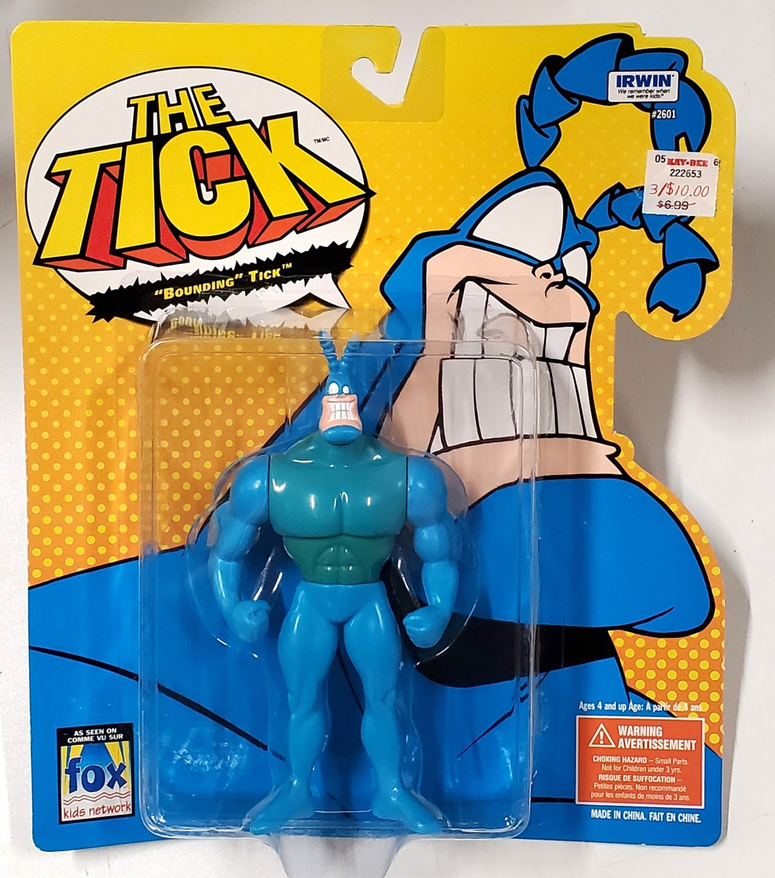 Bandai The Tick Bounding Tick Action Figure