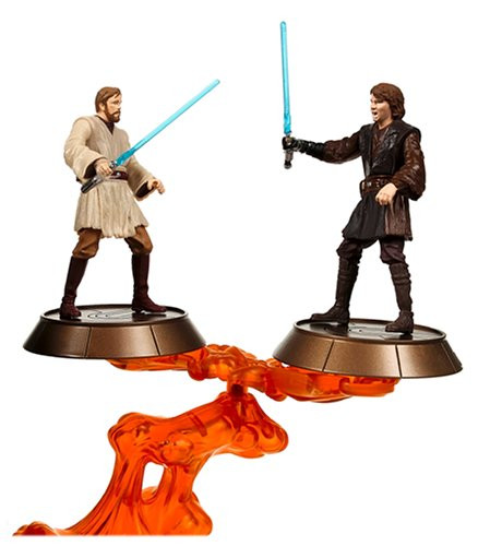 Hasbro (2005) Star Wars REVENGE OF THE SITH Mustafar Final Duel
