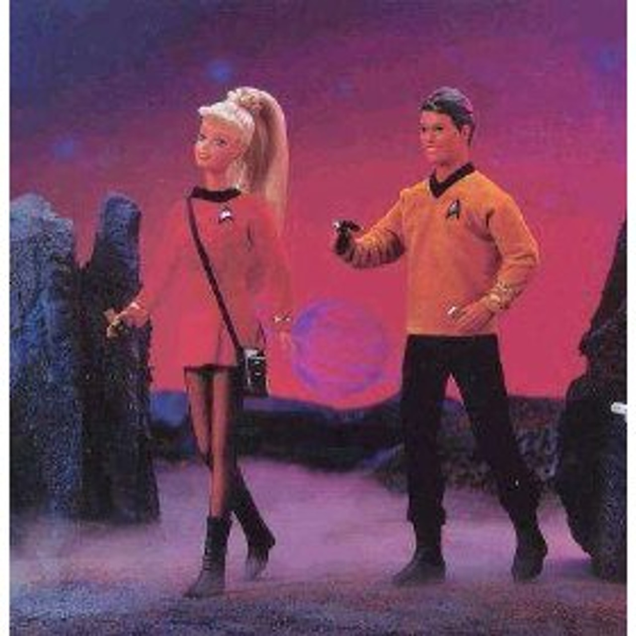 Mattel Barbie and Ken Star Trek 30th Anniversary Gift Set