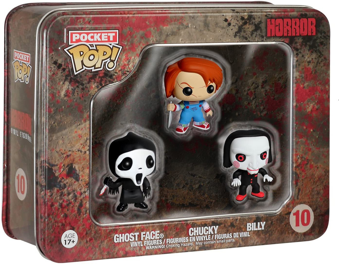 Funko Pocket POP: Horror - Ghostface, Chucky, Billy box set