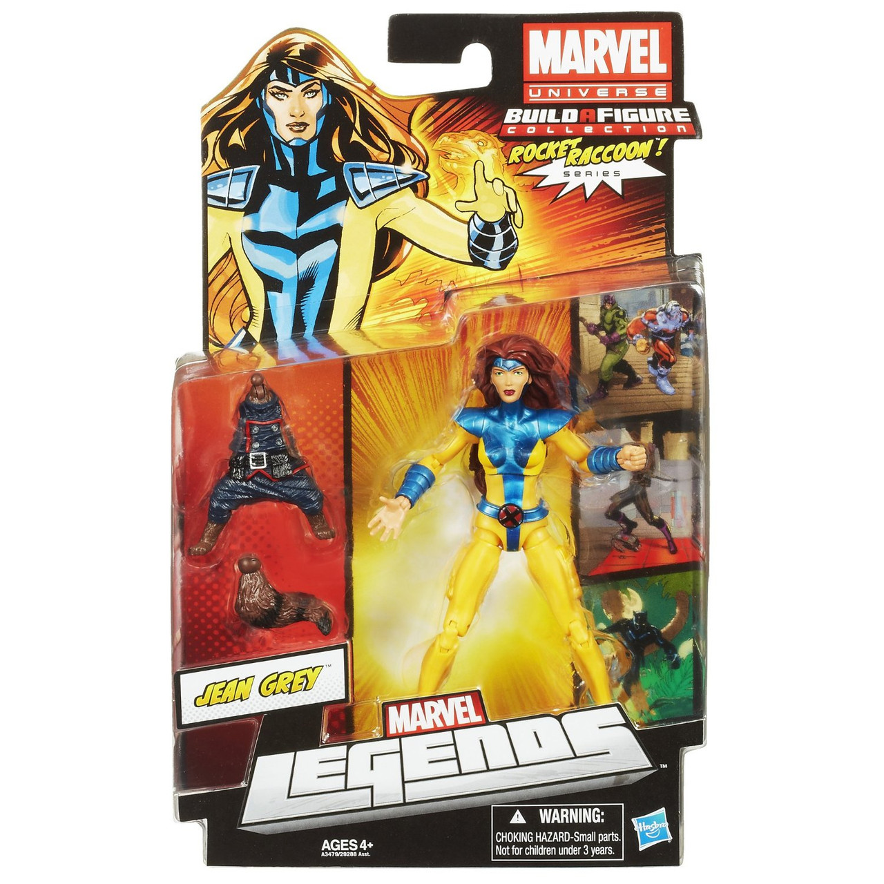 Hasbro (2012) Marvel Legends Jean Grey (Rocket Racoon BAF Wave) 6